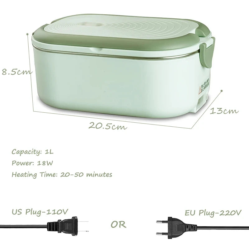 Boite a repas electrique chauffante